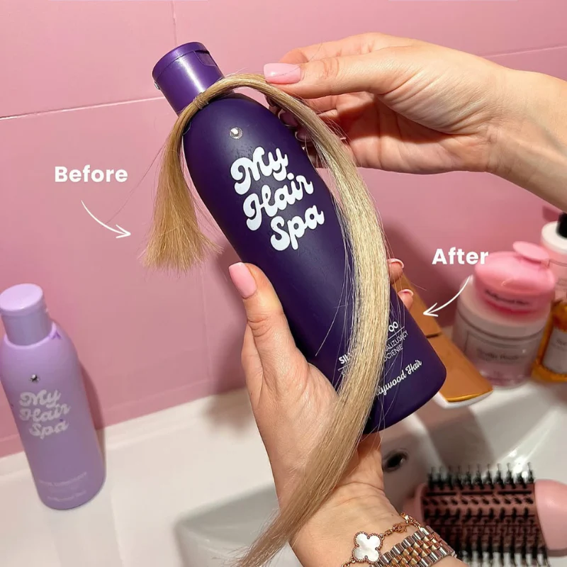 No Yellow Conditioner - Odżywka Tonująca i Wygładzająca My Hair Spa 400ml - Image 12