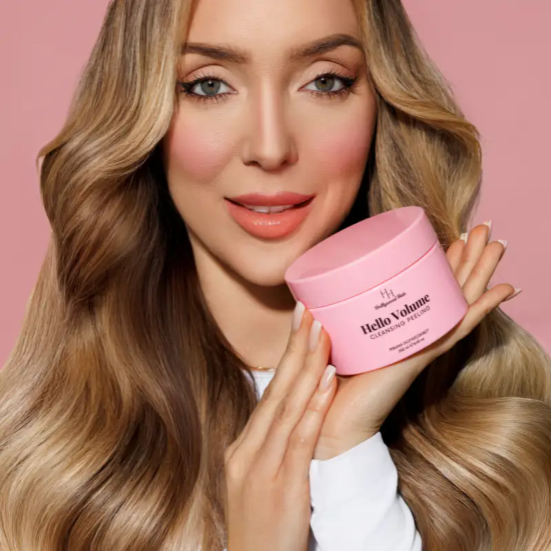 Hello Volume - Peeling do Skóry Głowy z Olejami i Kwasem Salicylowym 250 ml - Image 2