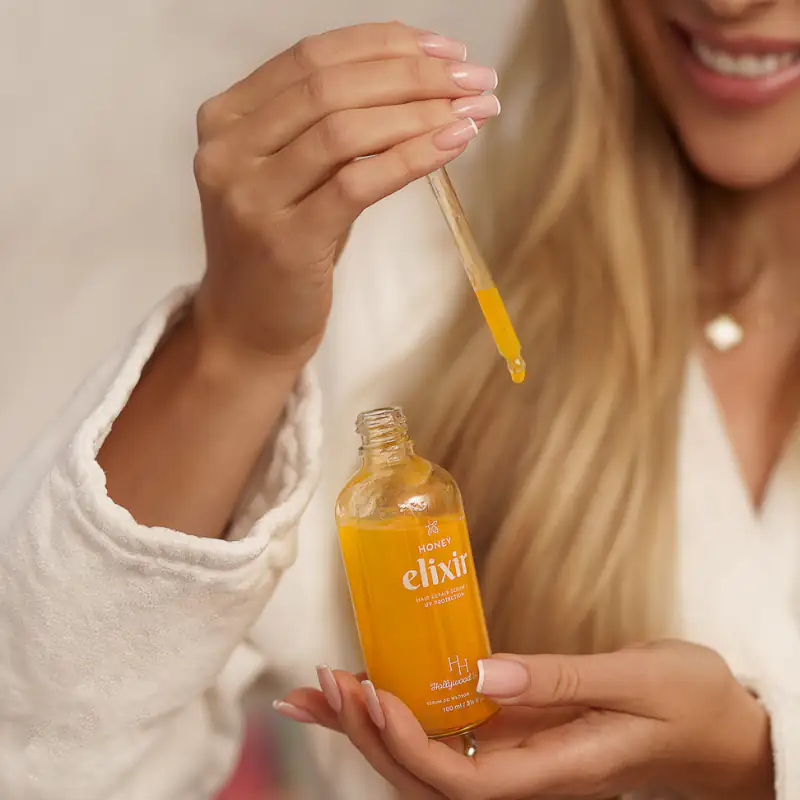 HONEY ELIXIR, odżywcze serum do włosów z miodem i ochroną UV 100 ml - Image 4