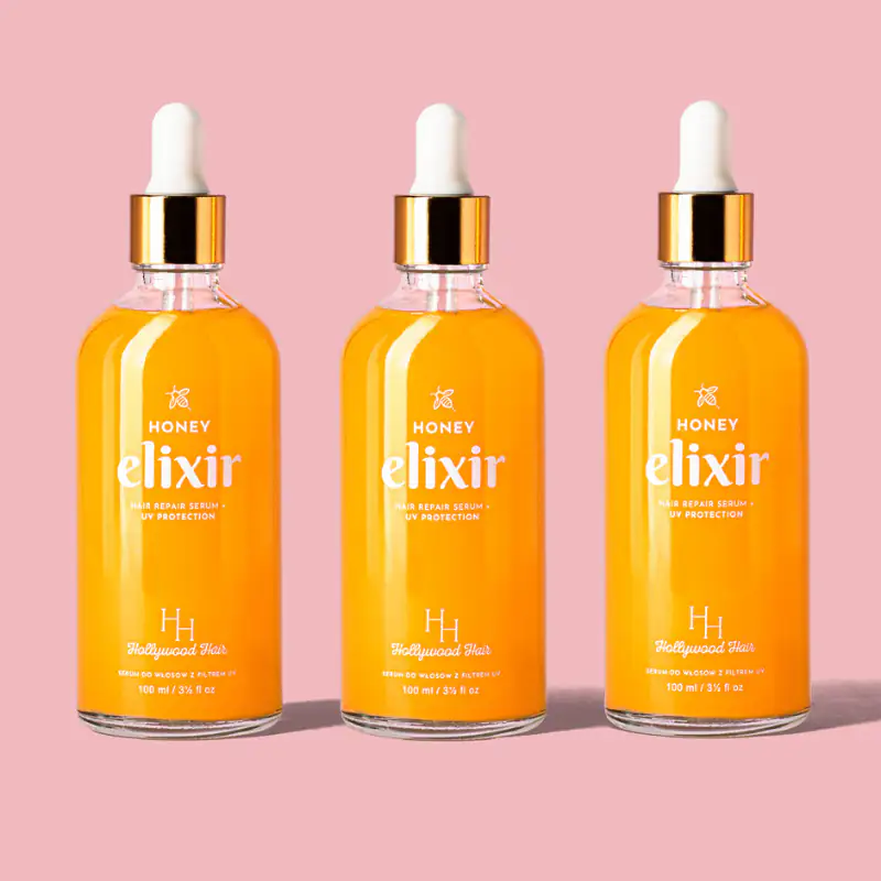 HONEY ELIXIR, odżywcze serum do włosów z miodem i ochroną UV 100 ml - Image 9